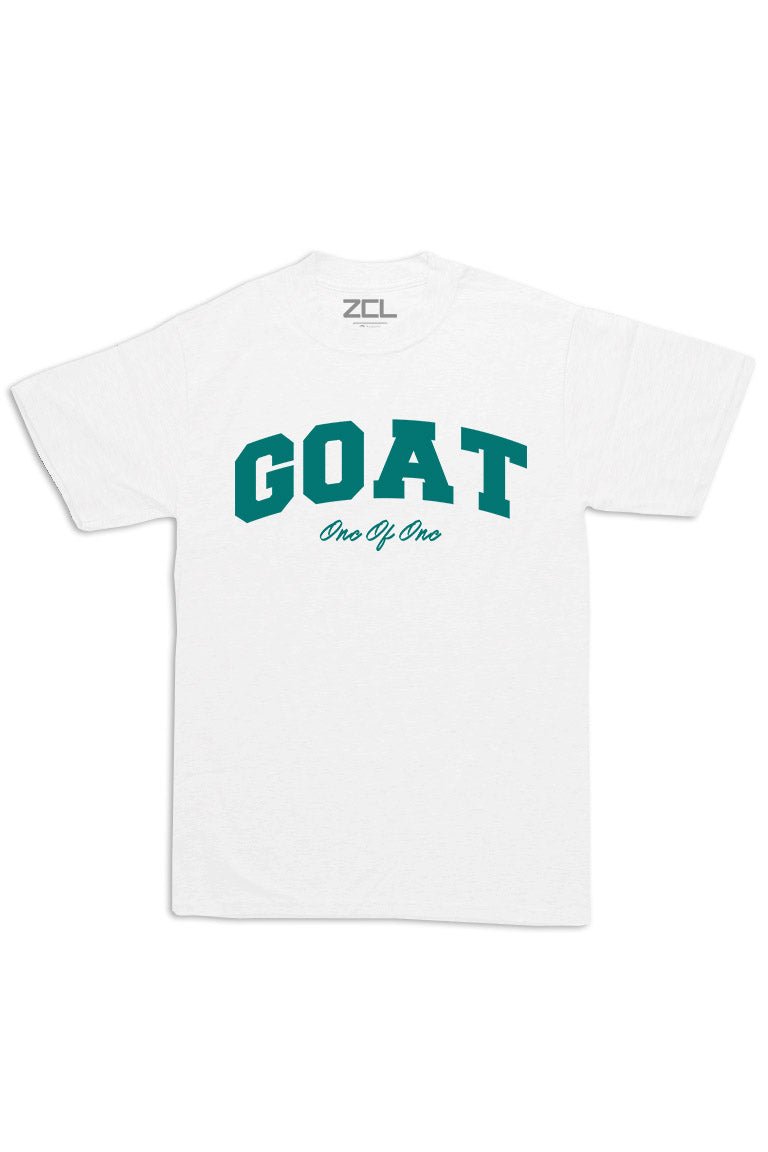 Oversized Goat Tee (Teal Logo)
