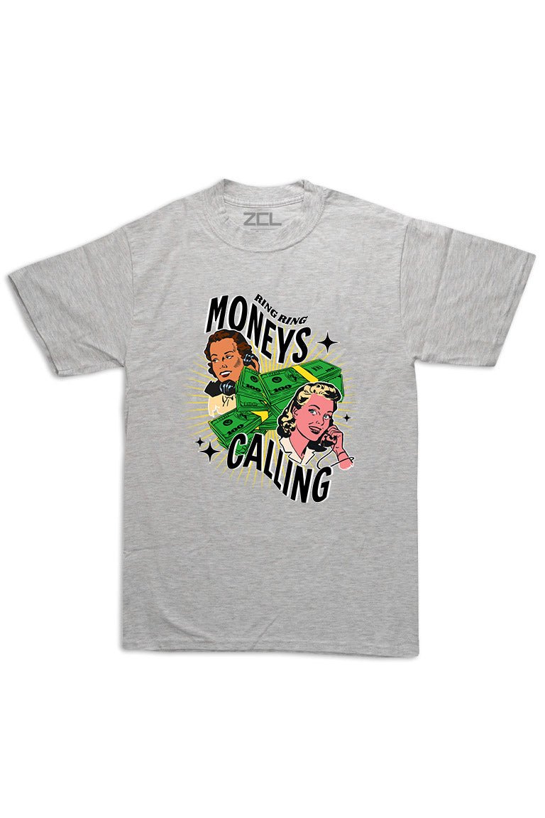 Oversized Moneys Calling Tee (Multi Color Logo)