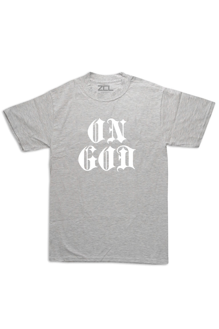 Oversized On God Tee (White Logo)