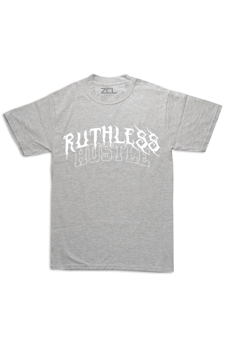 Oversized Ruthless Hustle Tee (White Logo)