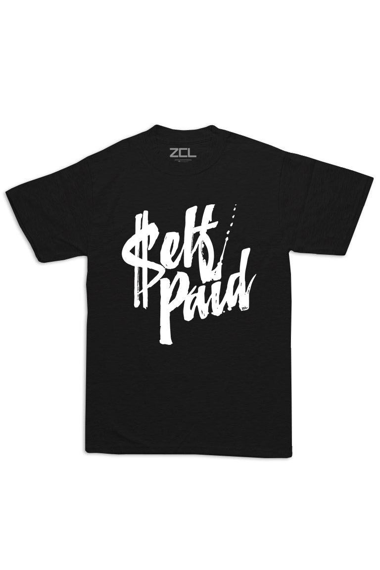 Oversized Self Paid Tee (White Logo)