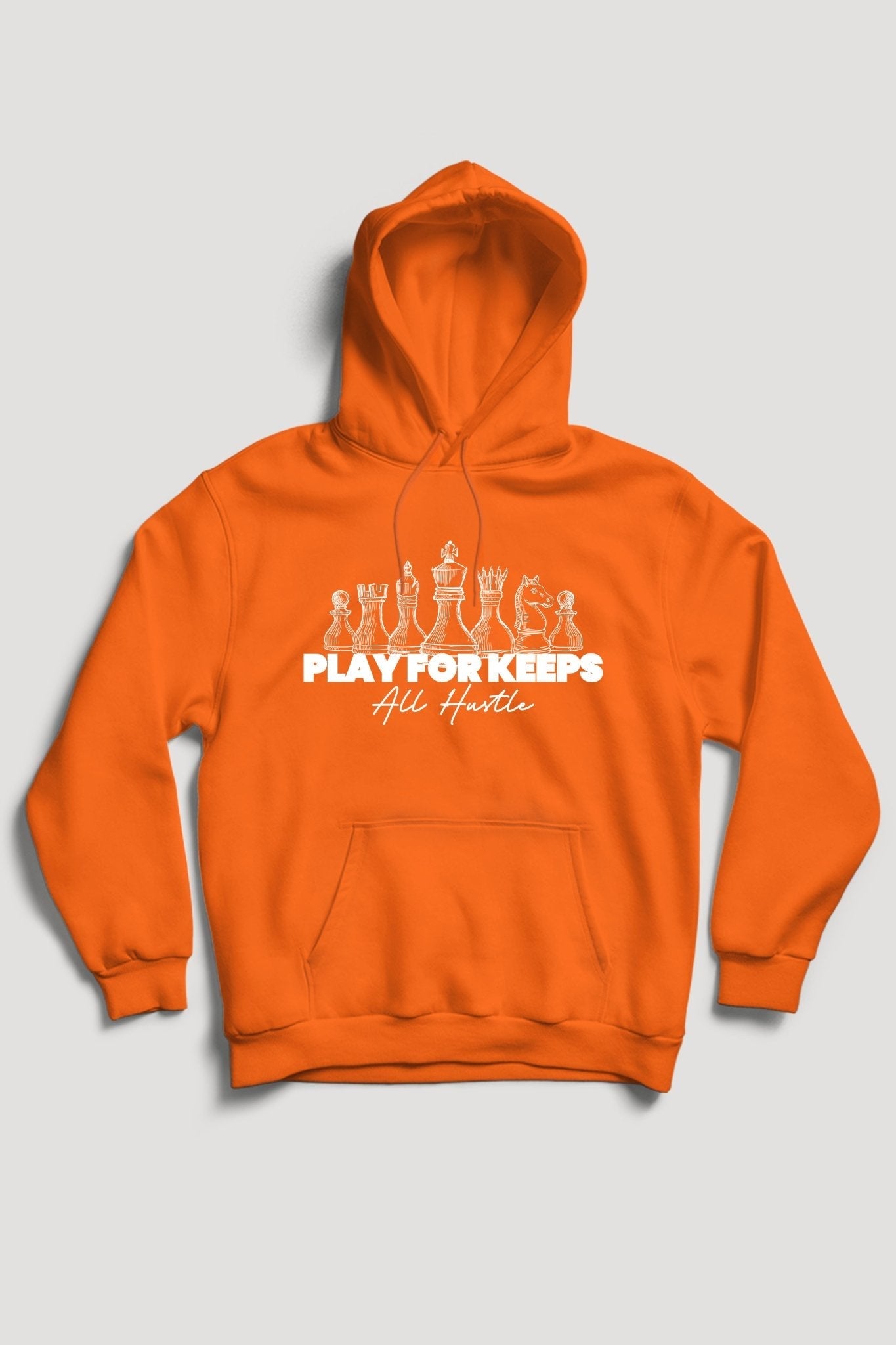 Play For Keeps Hoodie (White Logo)