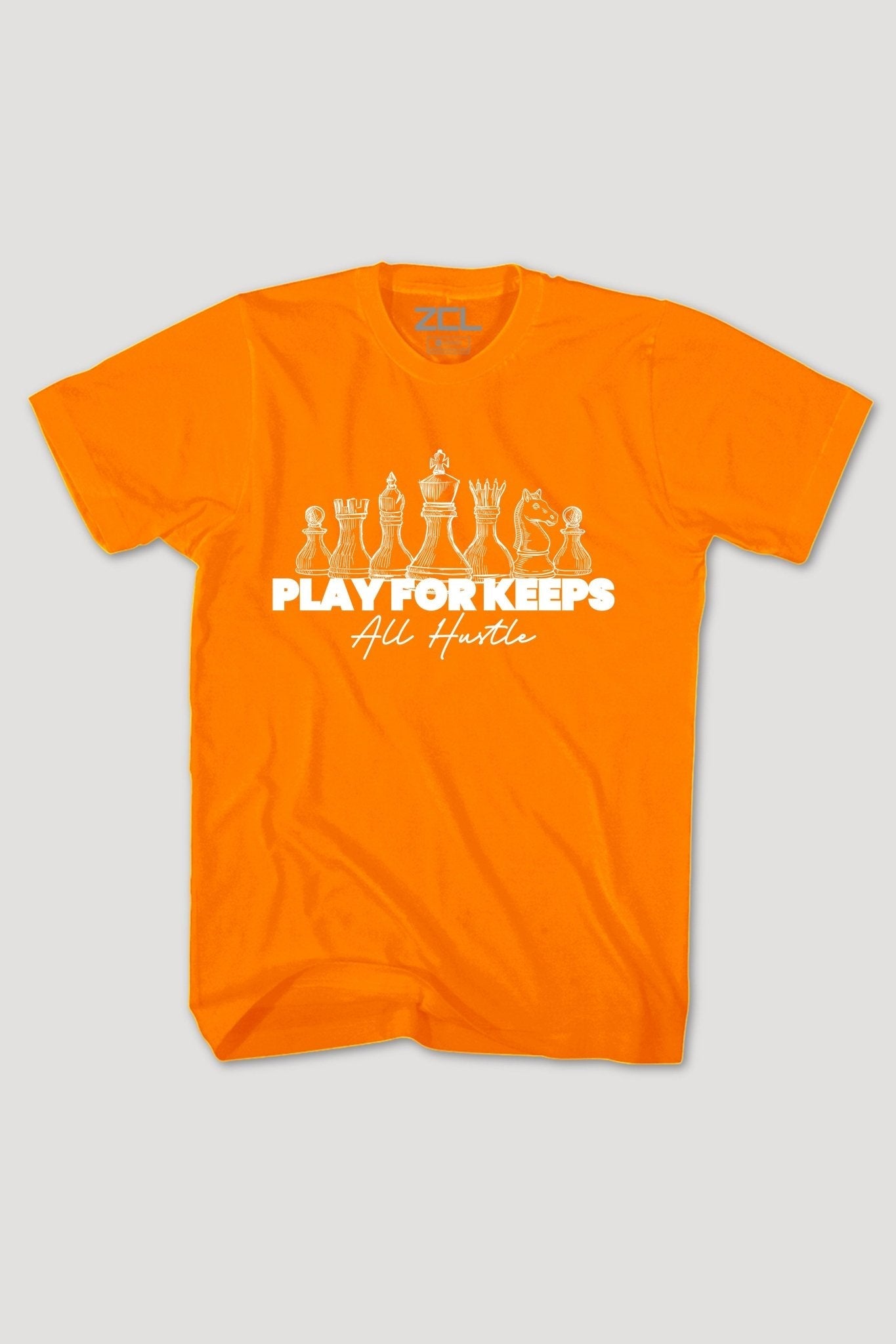Play For Keeps Tee (White Logo)