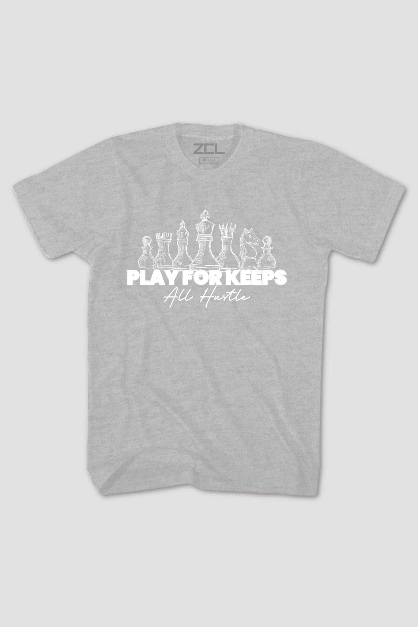 Play For Keeps Tee (White Logo)