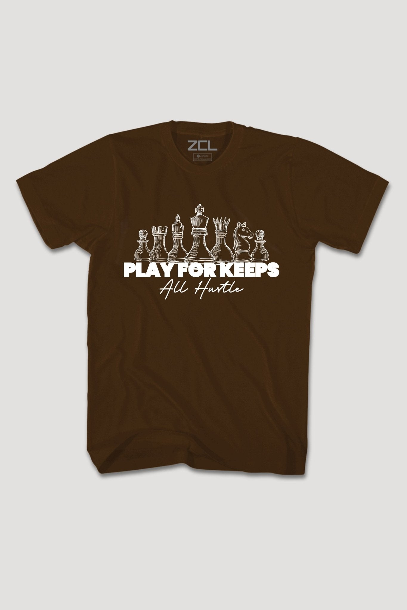 Play For Keeps Tee (White Logo)