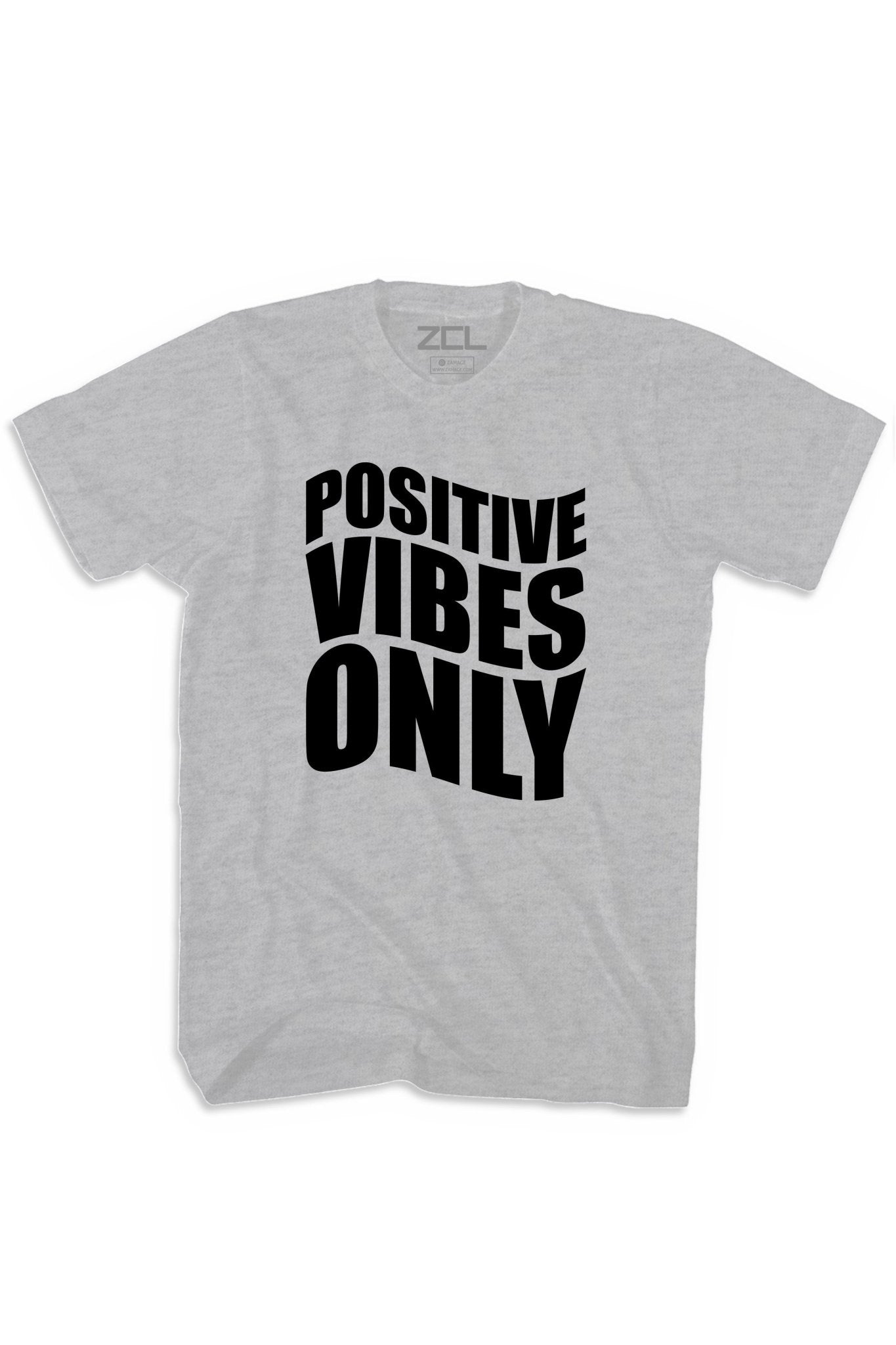 Positive Vibes Only Tee (Black Logo)