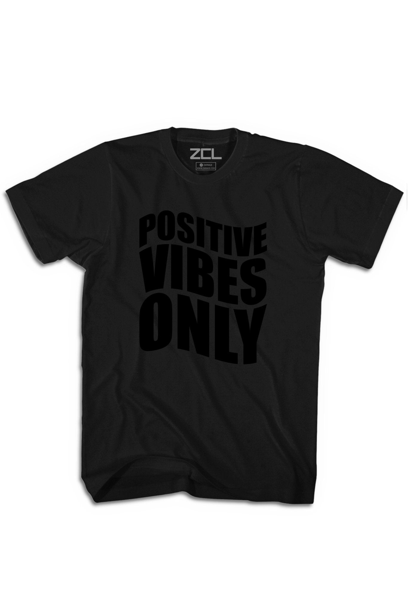 Positive Vibes Only Tee (Black Logo)