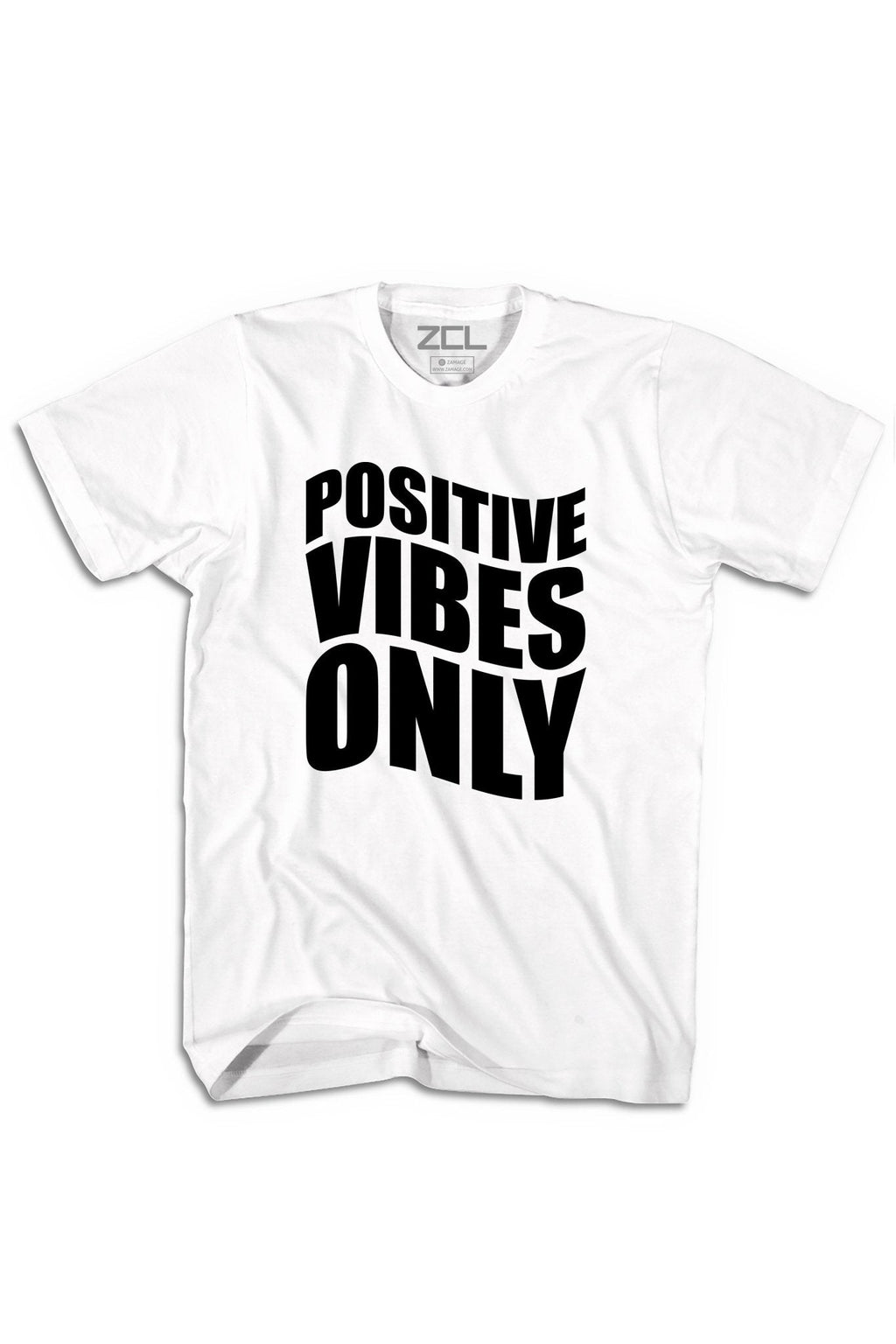 Positive Vibes Only Tee (Black Logo)
