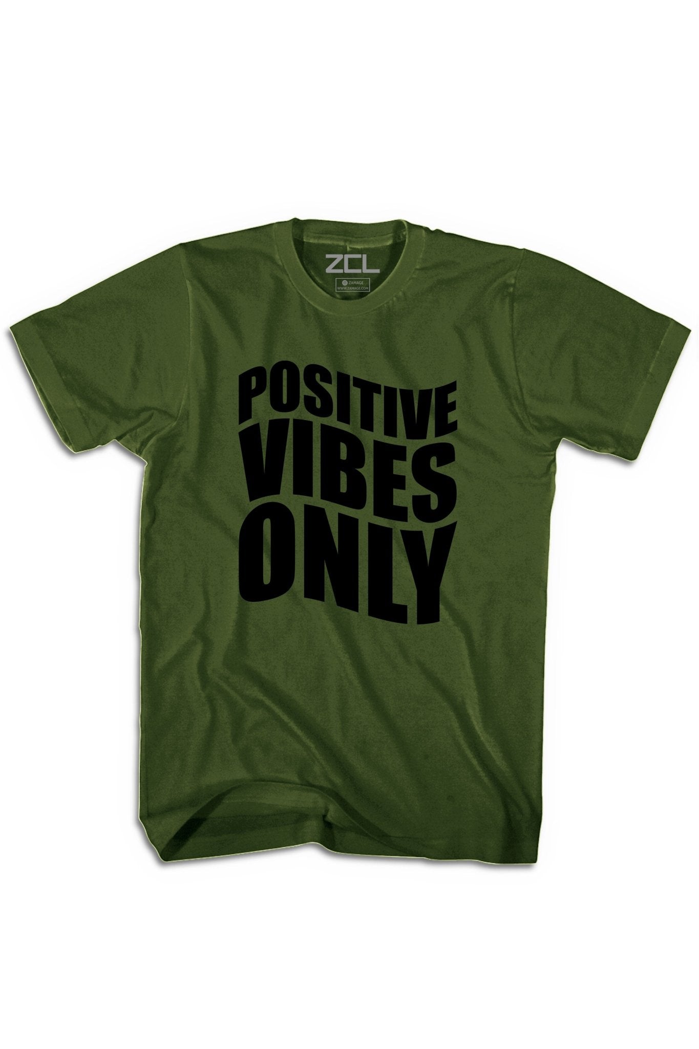 Positive Vibes Only Tee (Black Logo)