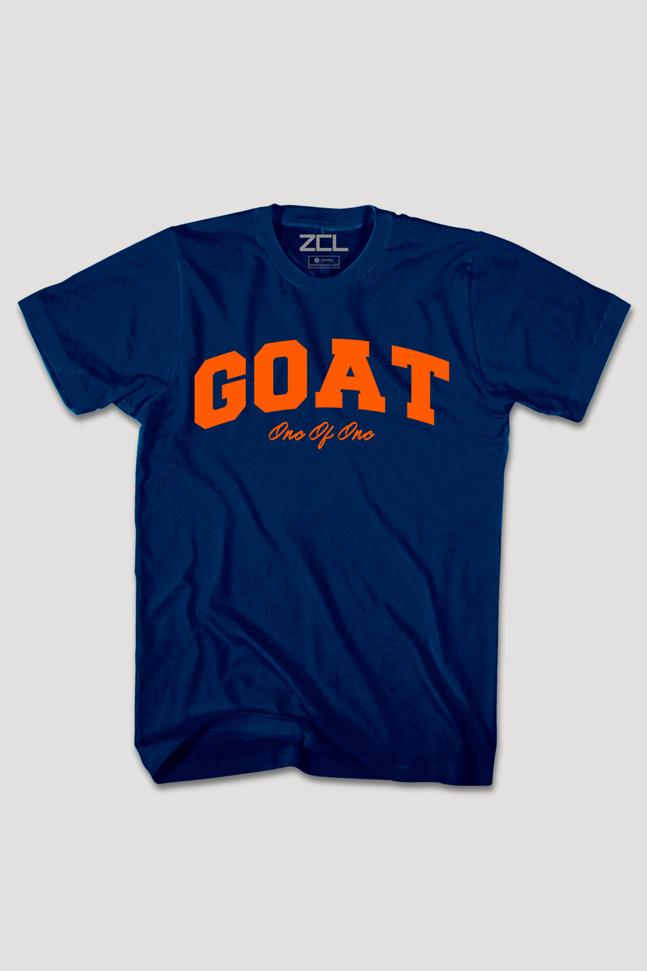 Goat Tee (Orange Logo)