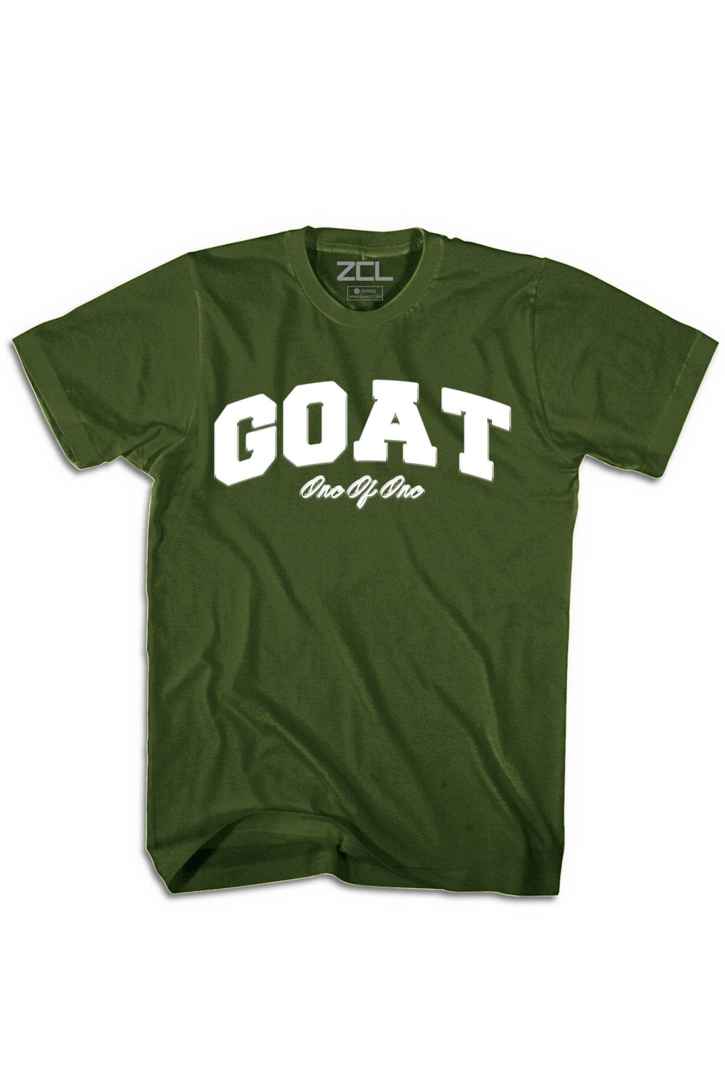 Puff Print Goat Tee (White Logo)