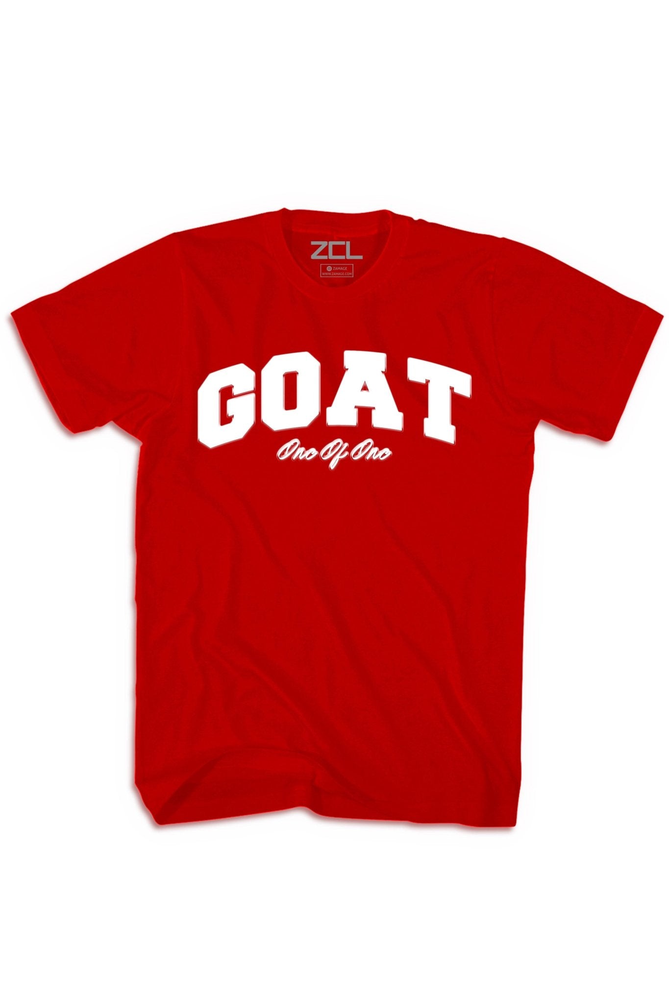 Puff Print Goat Tee (White Logo)
