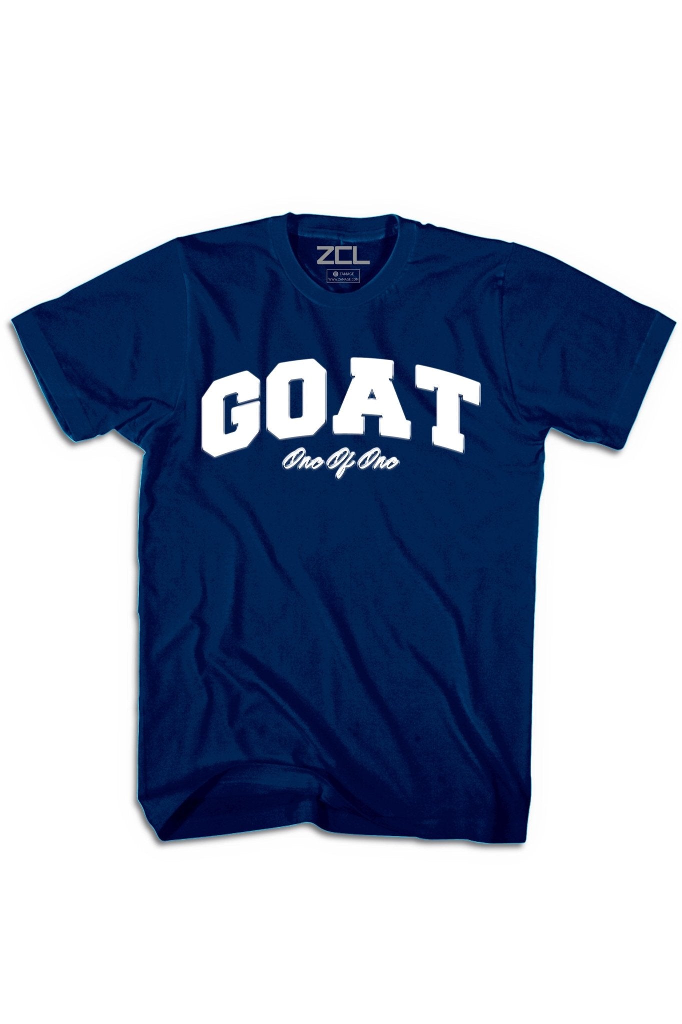 Puff Print Goat Tee (White Logo)