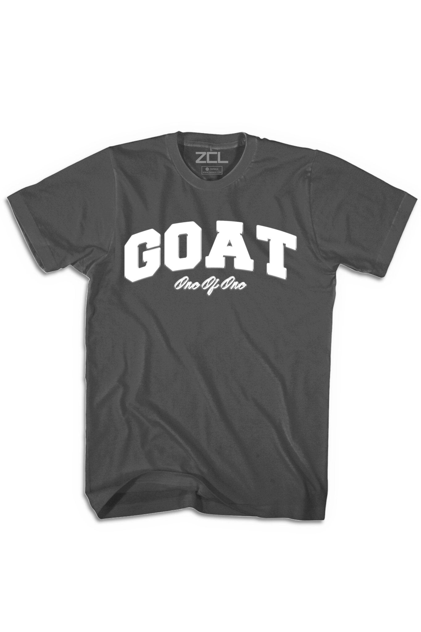 Puff Print Goat Tee (White Logo)