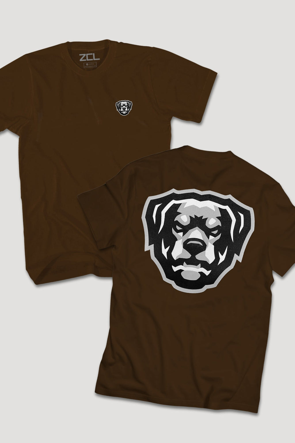 Puff Print HOV Tee (White - Black - Grey Logo)