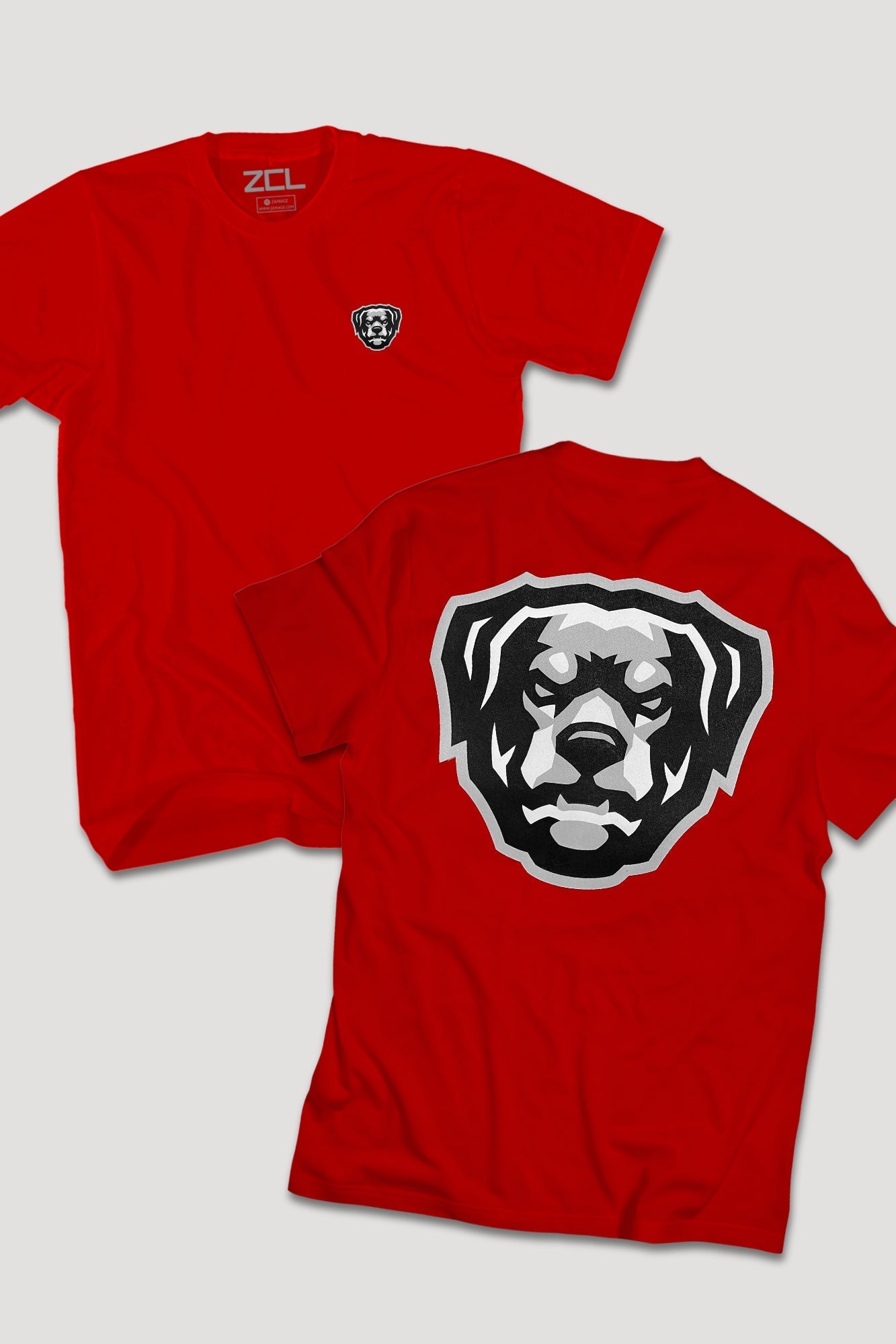 Puff Print HOV Tee (White - Black - Grey Logo)