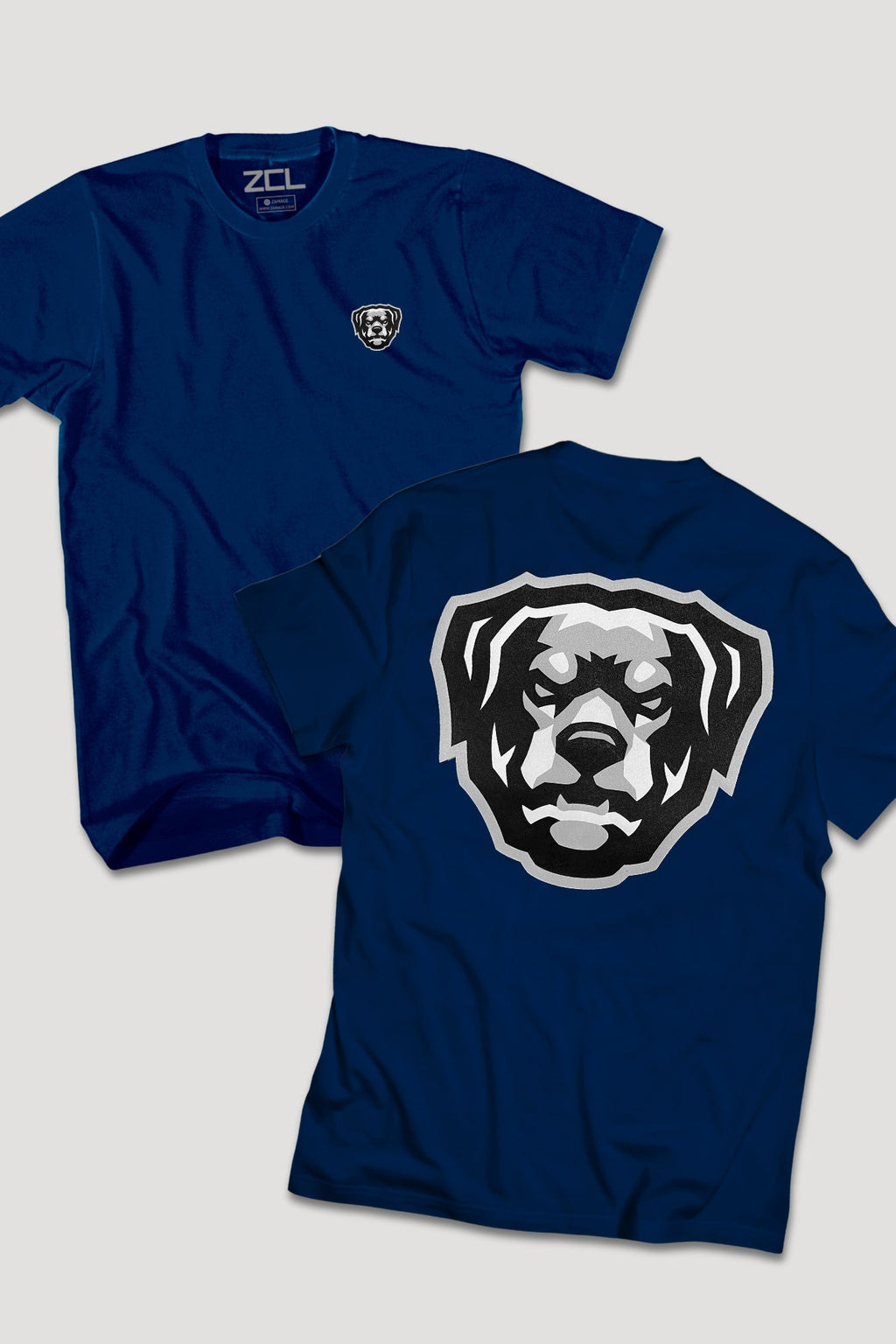 Puff Print HOV Tee (White - Black - Grey Logo)