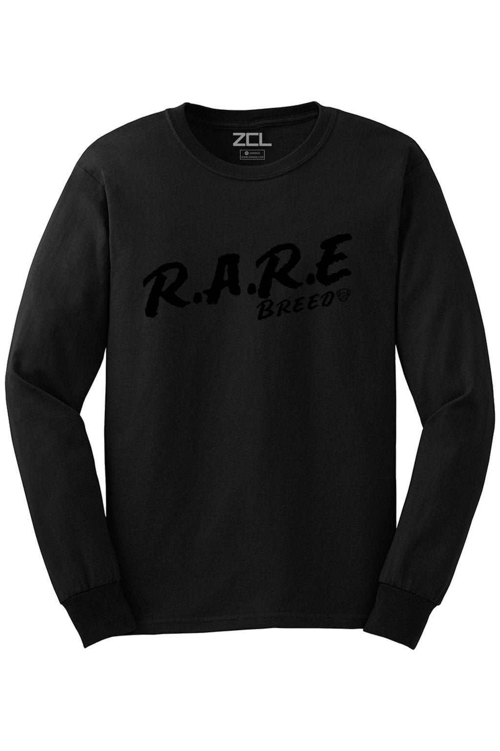 Rare Breed Long Sleeve Tee (Black Logo)