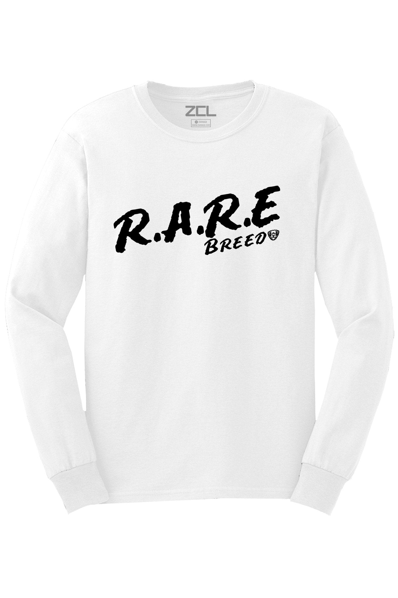 Rare Breed Long Sleeve Tee (Black Logo)