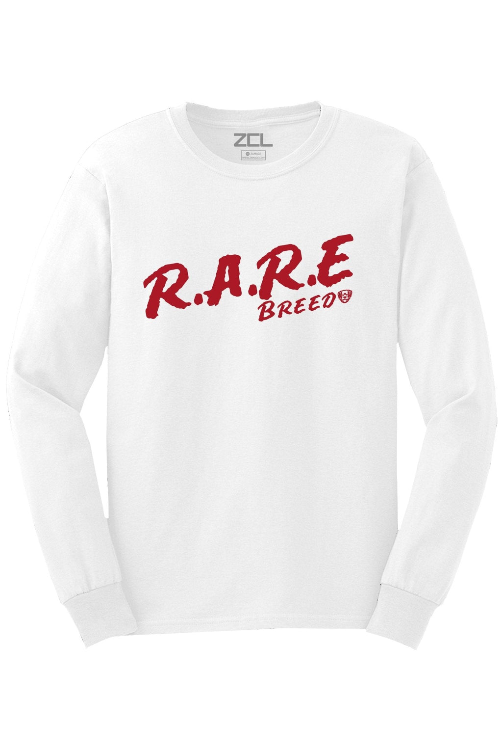 Rare Breed Long Sleeve Tee (Red Logo)