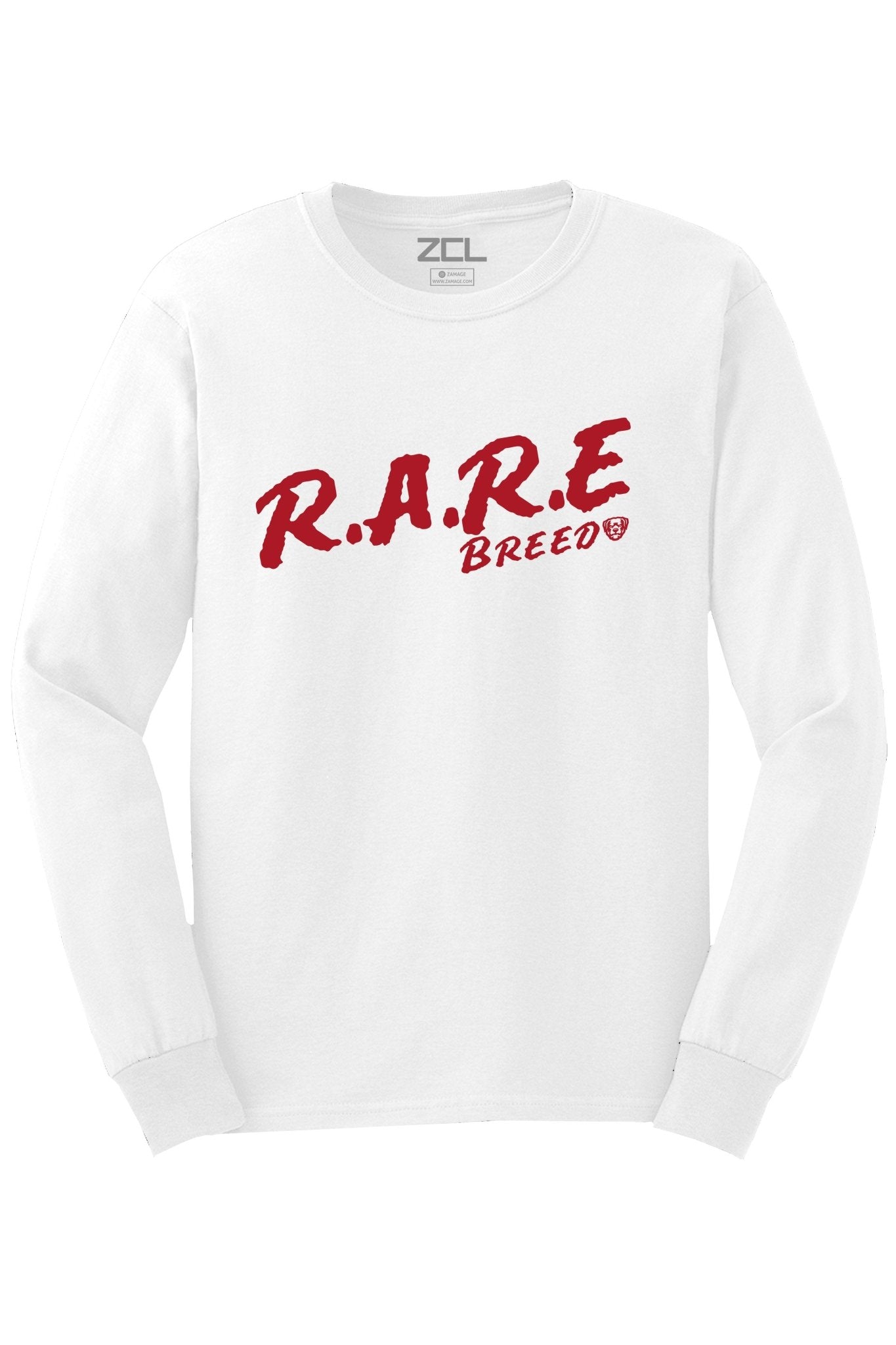 Rare Breed Long Sleeve Tee (Red Logo)