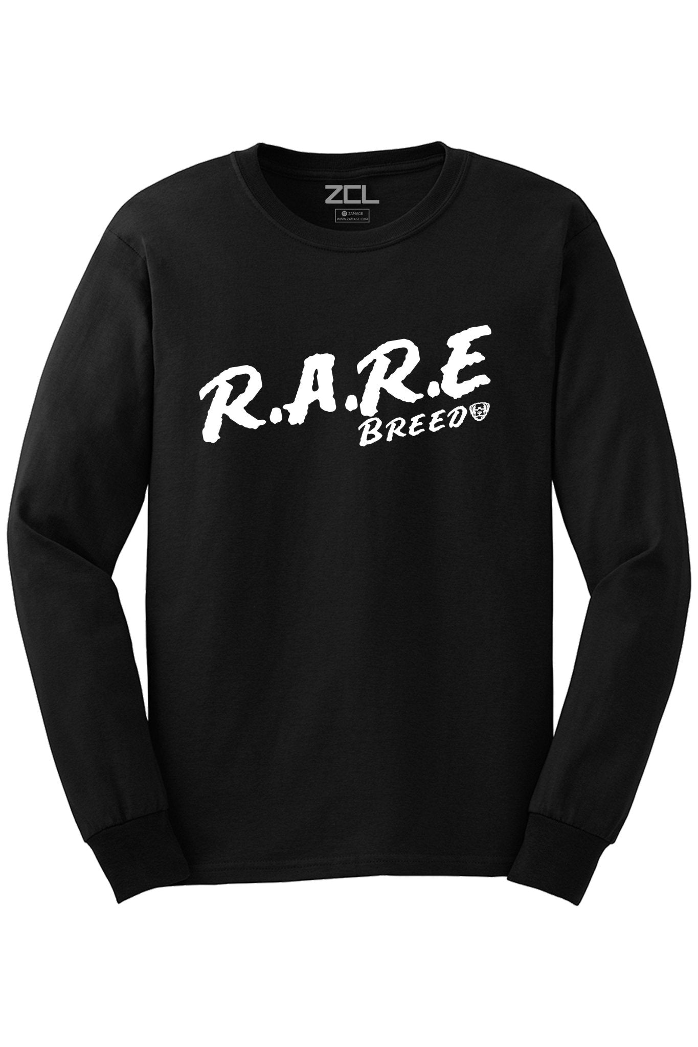 Rare Breed Long Sleeve Tee (White Logo)