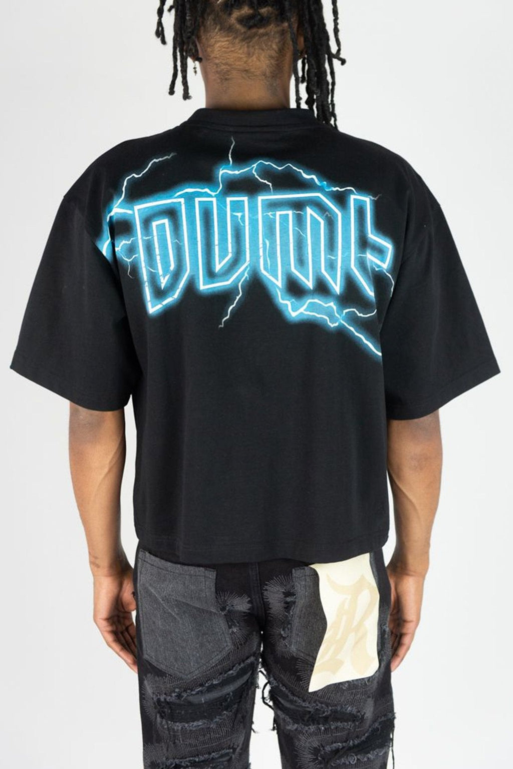 Rhinestone Grillz Tee Shirt (Black)