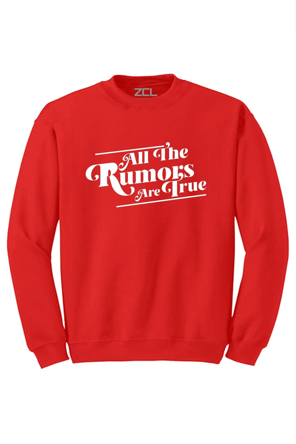 Rumors Crewneck Sweatshirt (White Logo)
