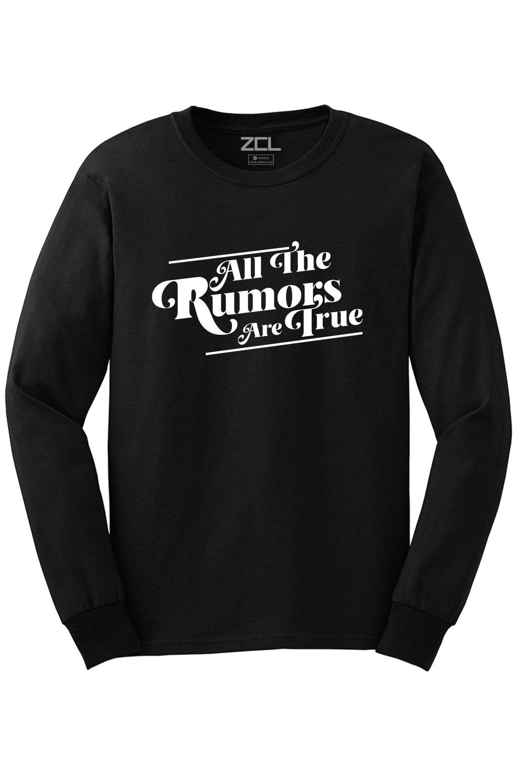 Rumors Long Sleeve Tee (White Logo)