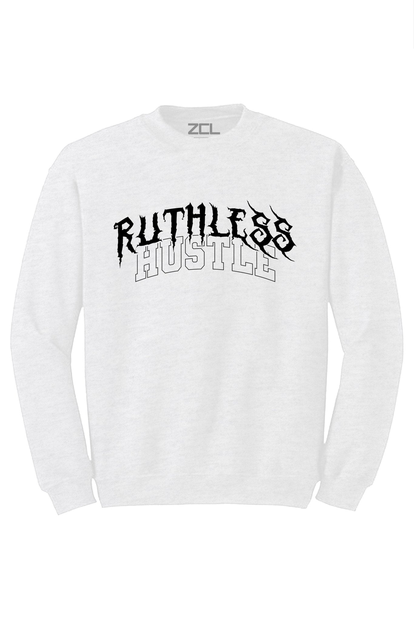 Ruthless Hustle Crewneck Sweatshirt (Black Logo)