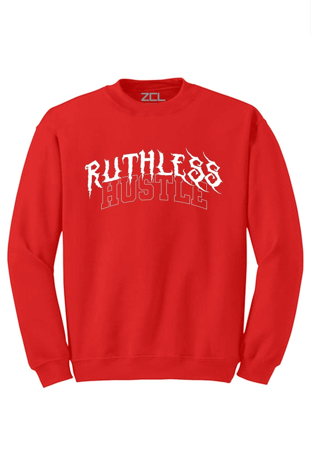 Ruthless Hustle Crewneck Sweatshirt (White Logo)