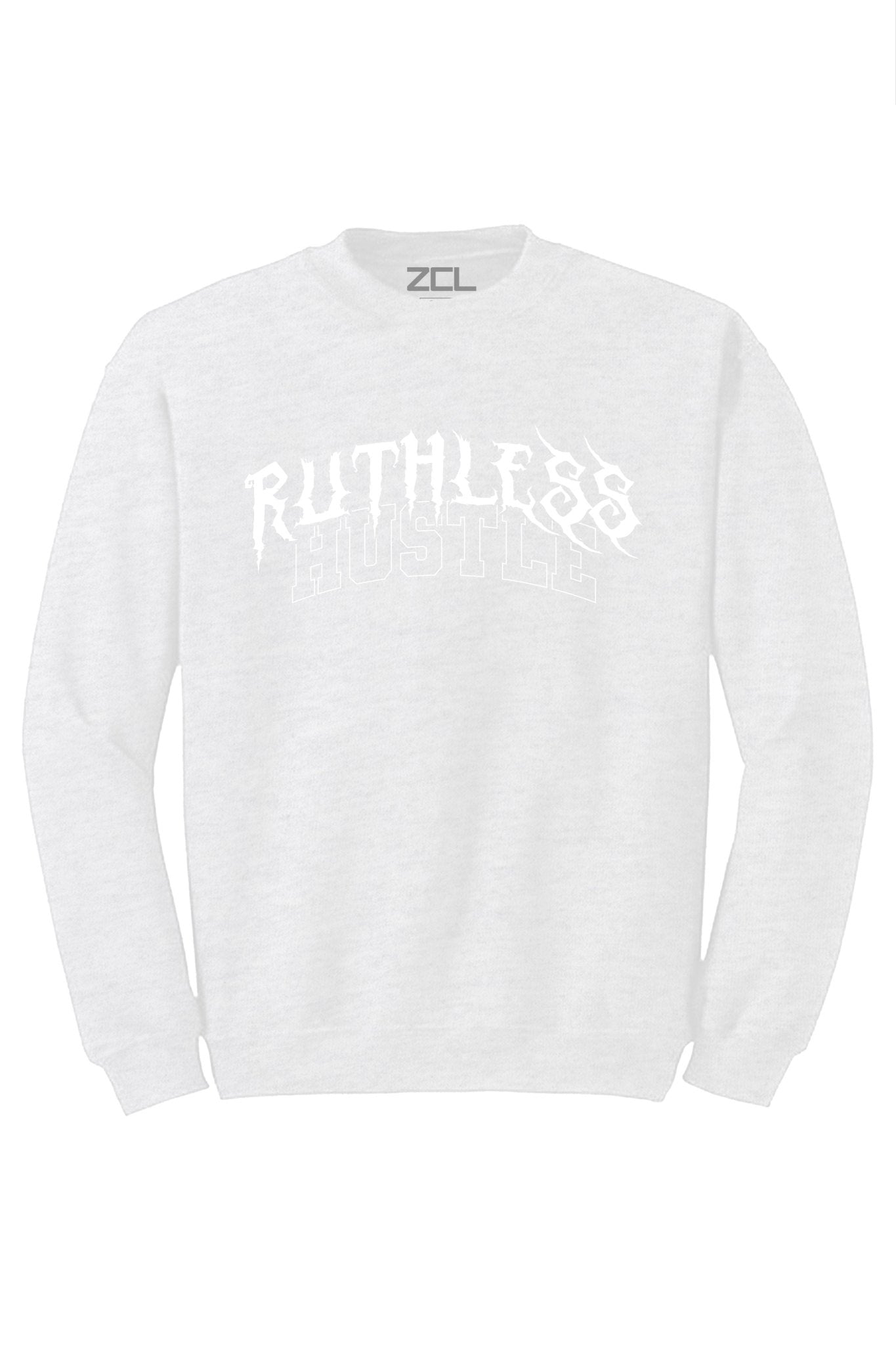 Ruthless Hustle Crewneck Sweatshirt (White Logo)