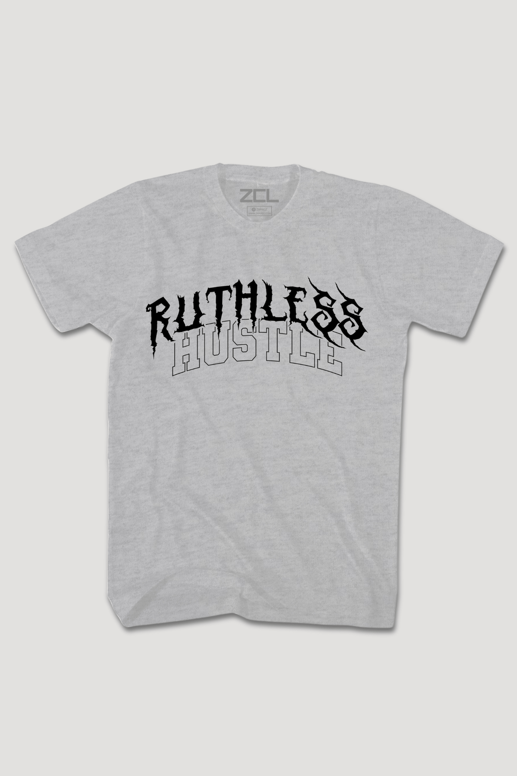 Ruthless Hustle Tee (Black Logo)