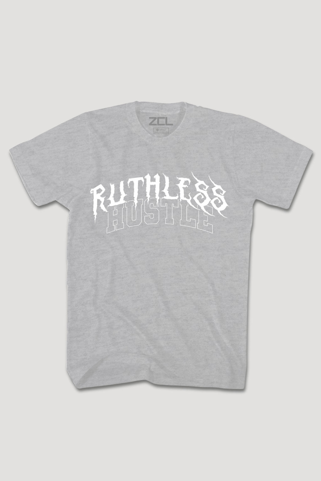 Ruthless Hustle Tee (White Logo)