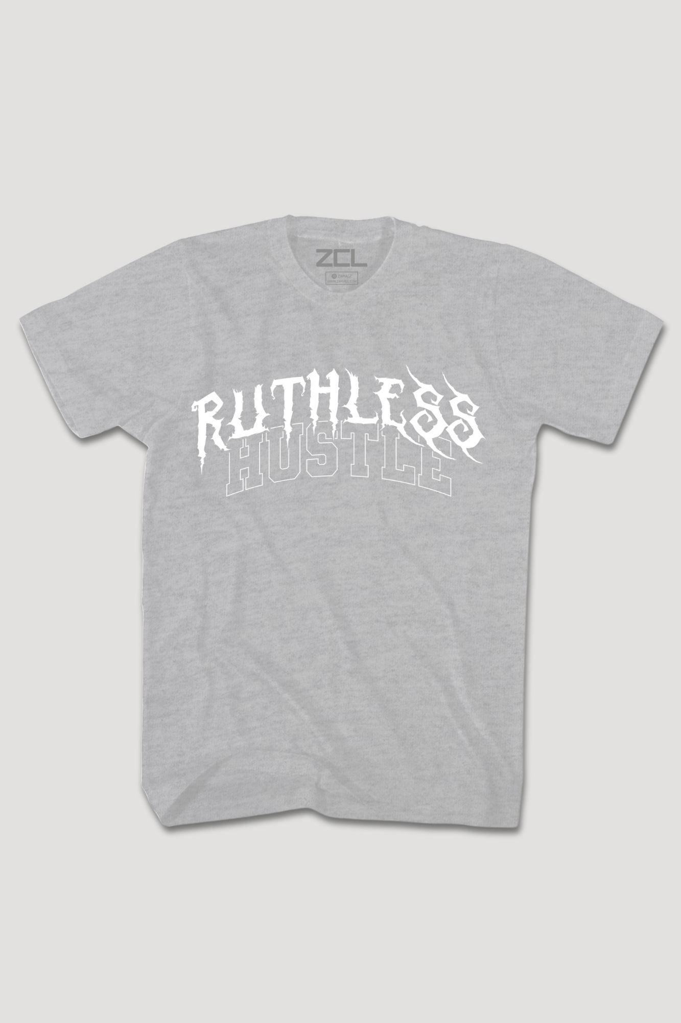 Ruthless Hustle Tee (White Logo)