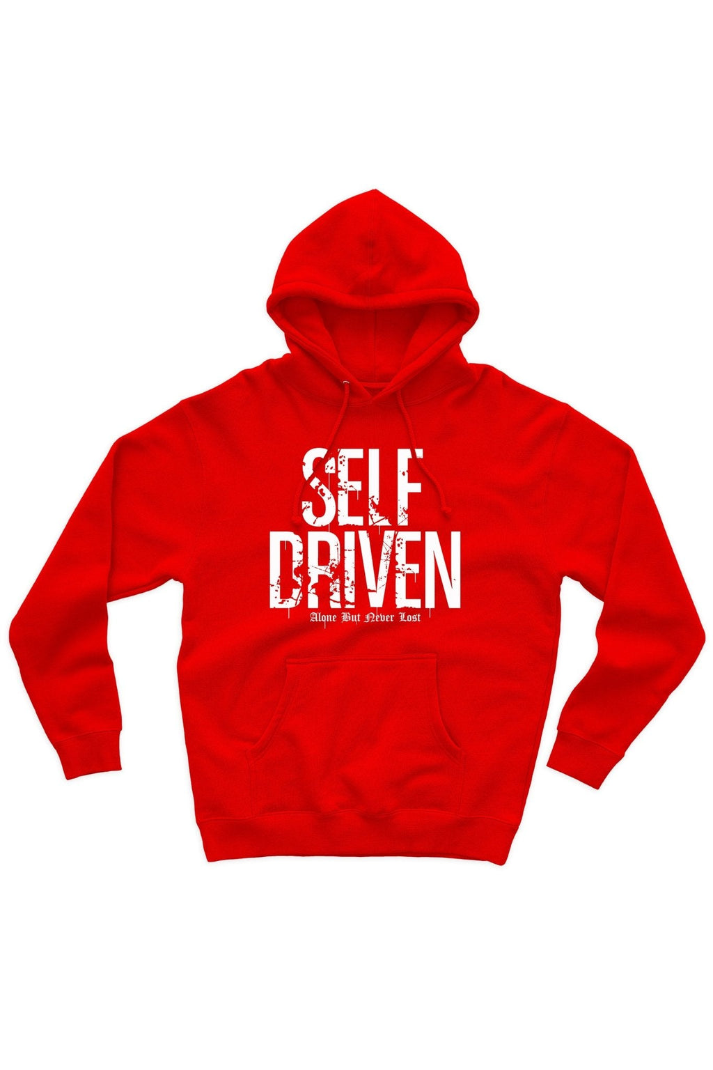 Self Driven Hoodie (White Logo)
