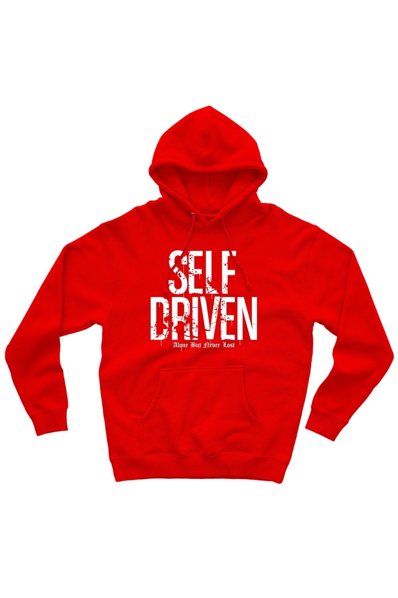 Self Driven Hoodie (White Logo)