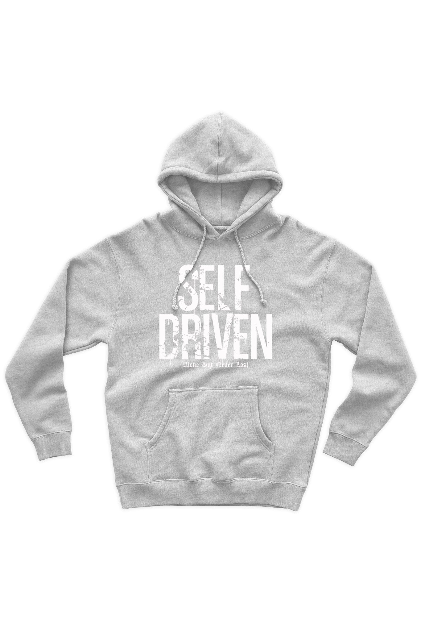 Self Driven Hoodie (White Logo)