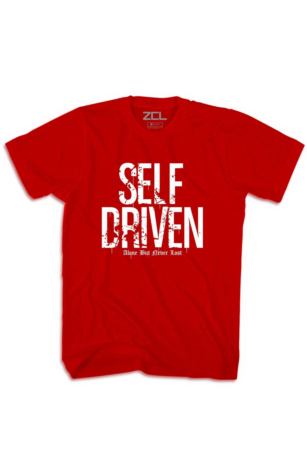 Self Driven Tee (White Logo)