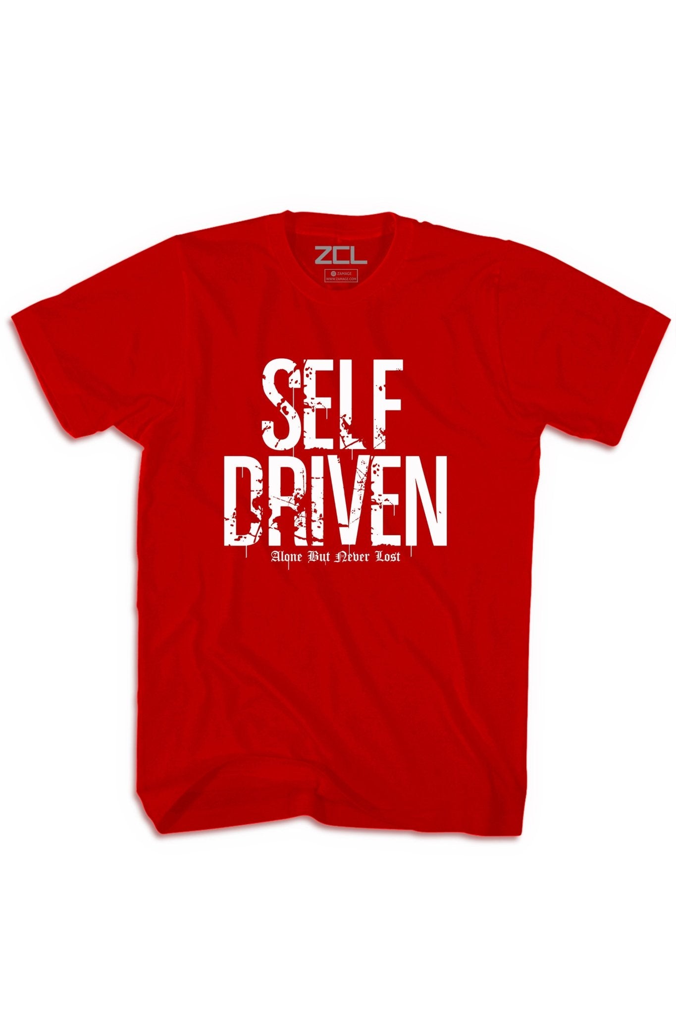 Self Driven Tee (White Logo)