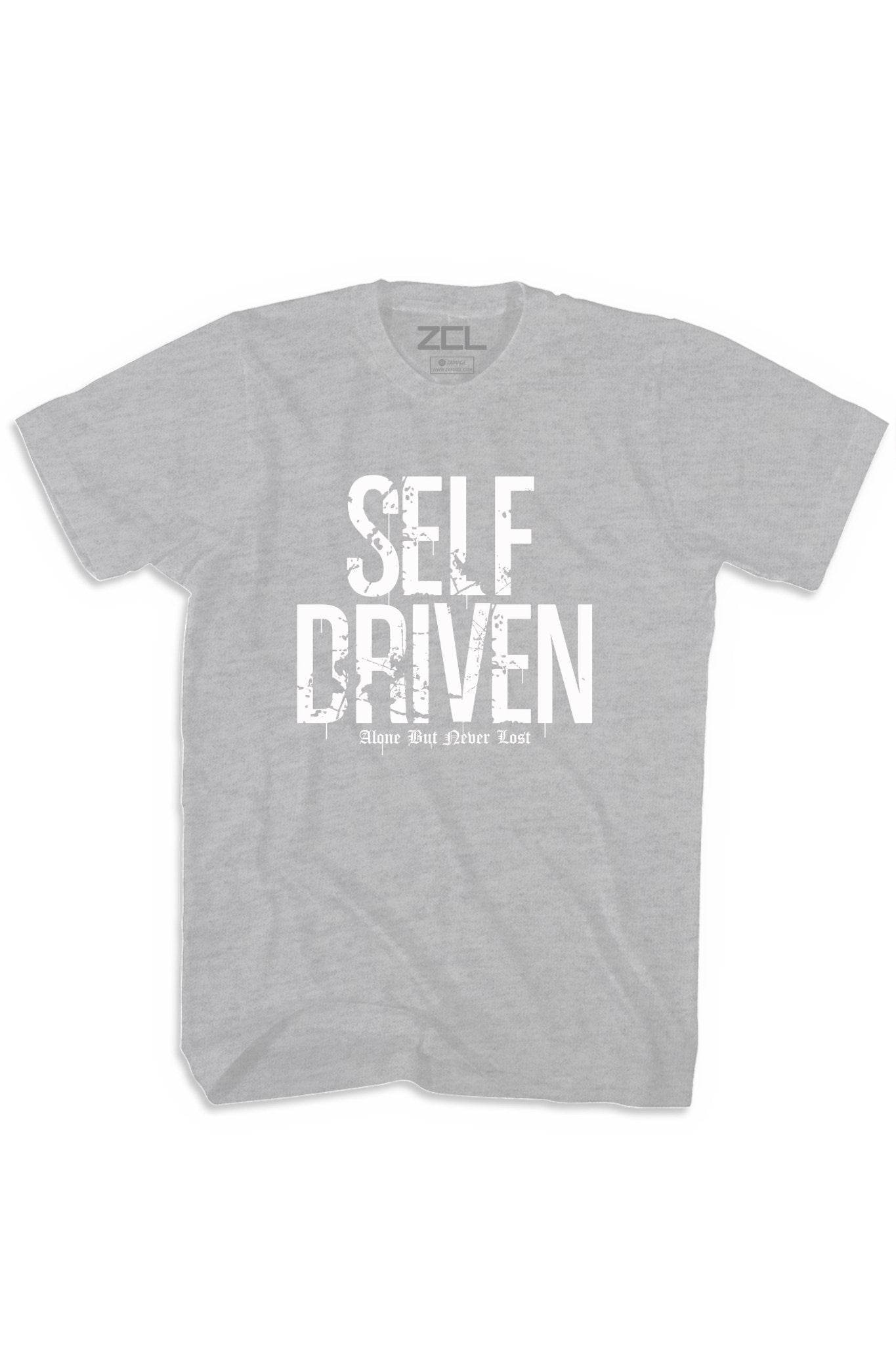 Self Driven Tee (White Logo)