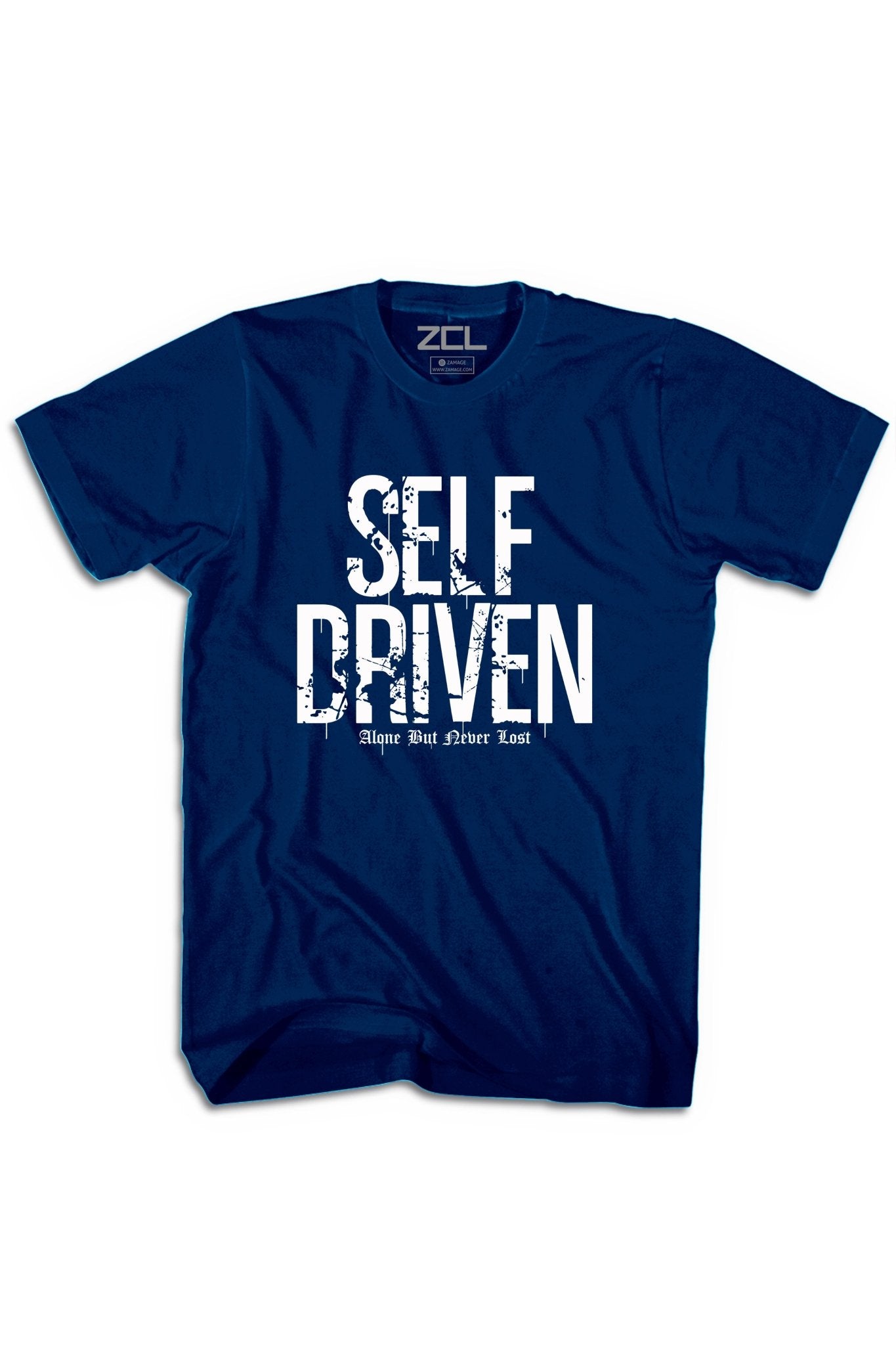 Self Driven Tee (White Logo)