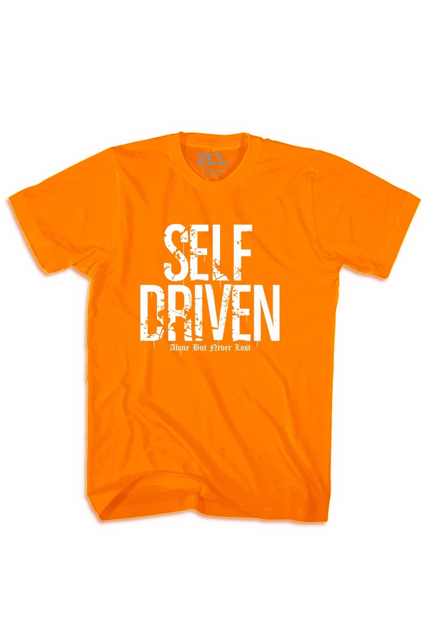 Self Driven Tee (White Logo)