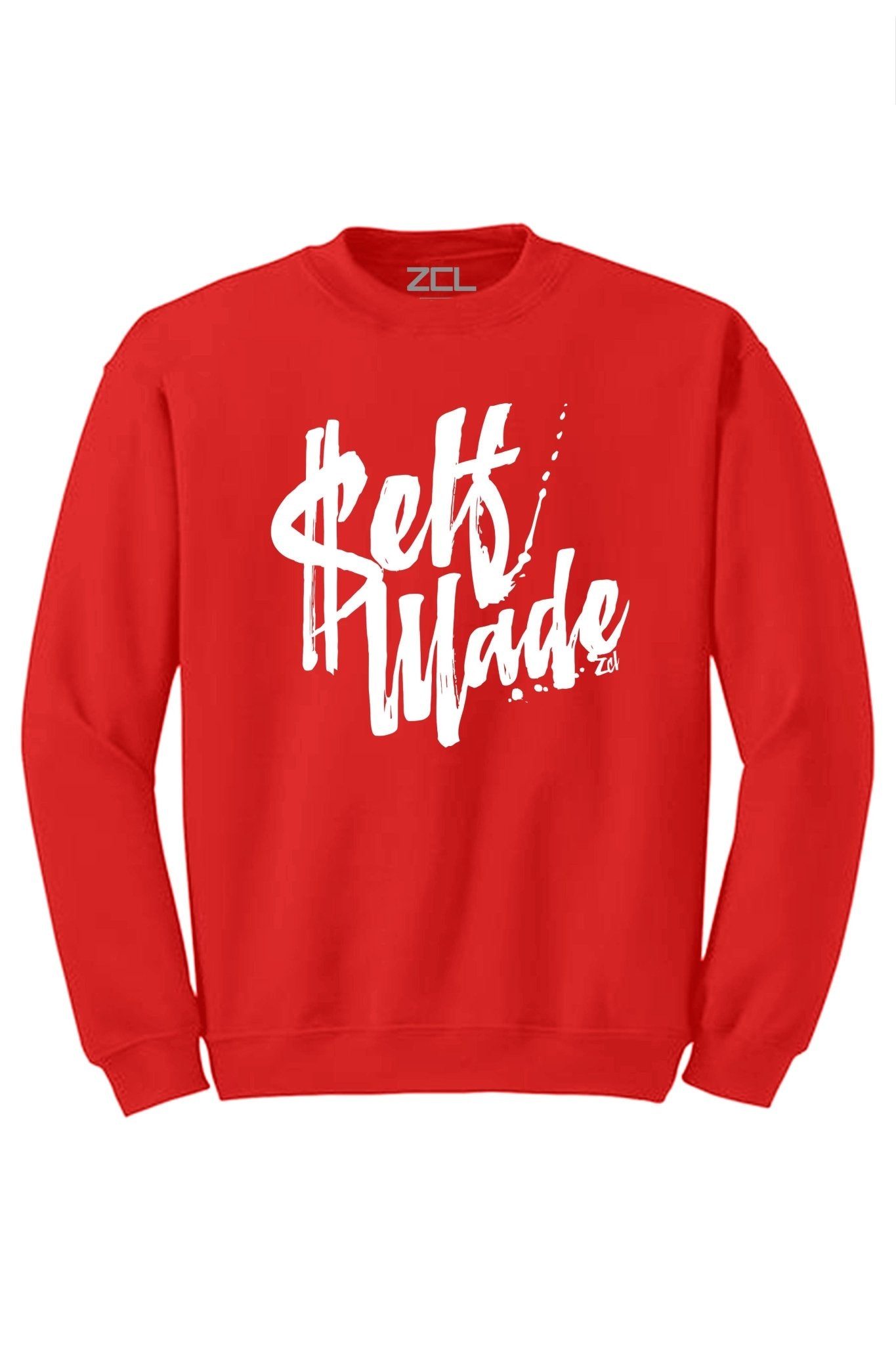 Self Made Crewneck Sweatshirt (White Logo)