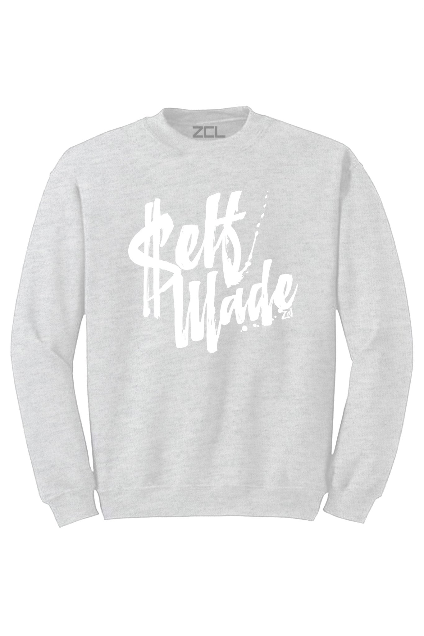 Self Made Crewneck Sweatshirt (White Logo)