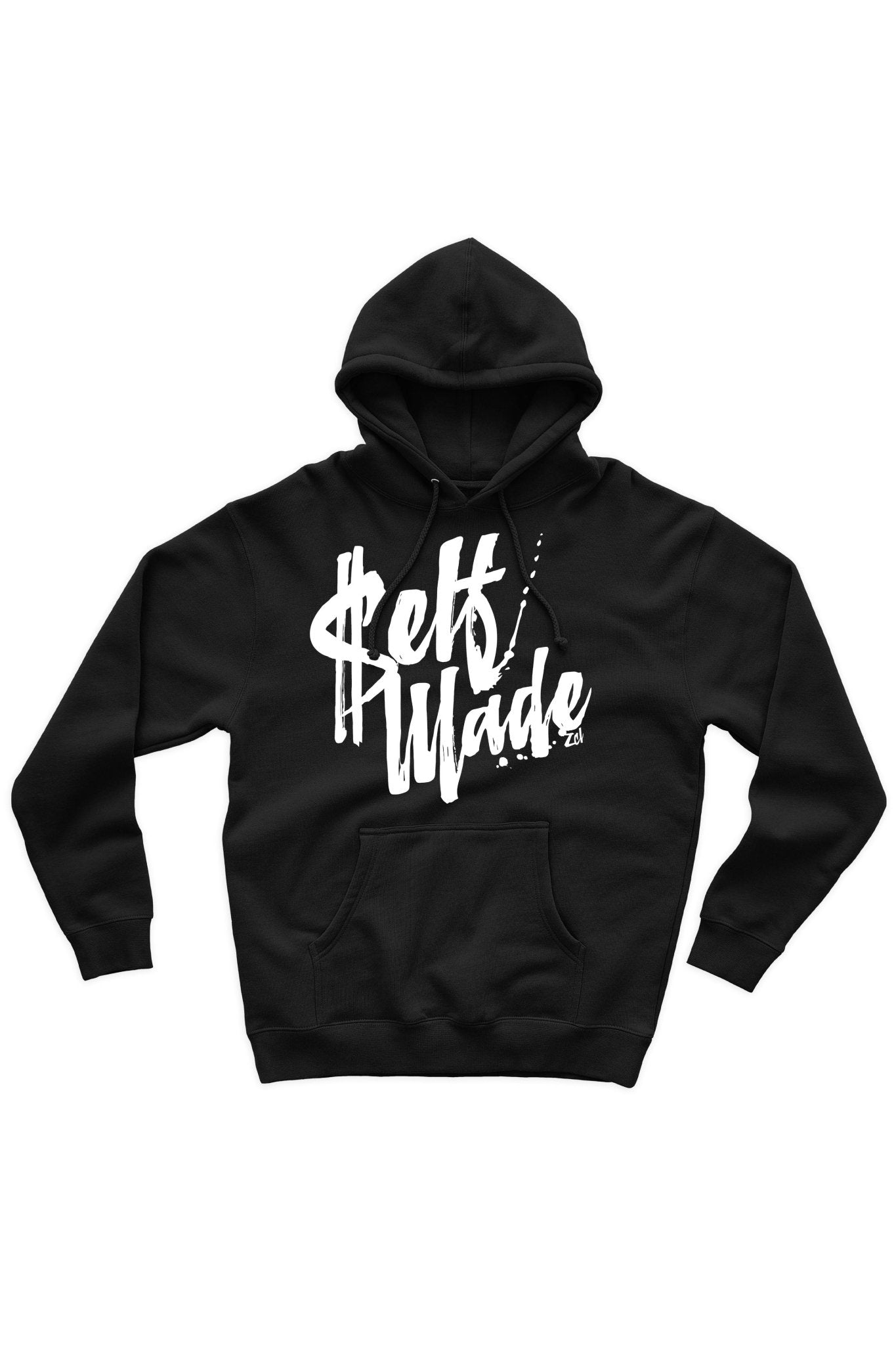 Self Made Hoodie (White Logo)