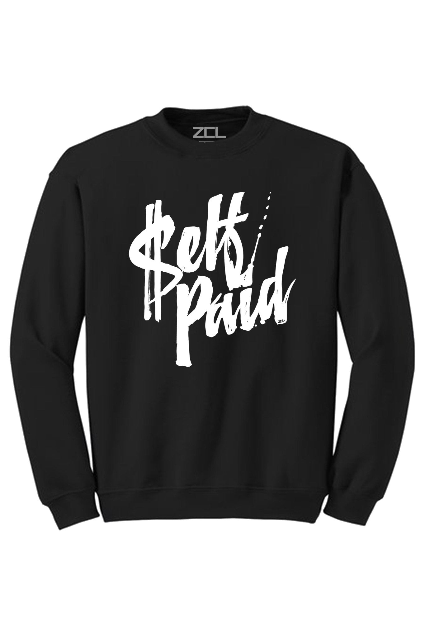Self Paid Crewneck Sweatshirt (White Logo)