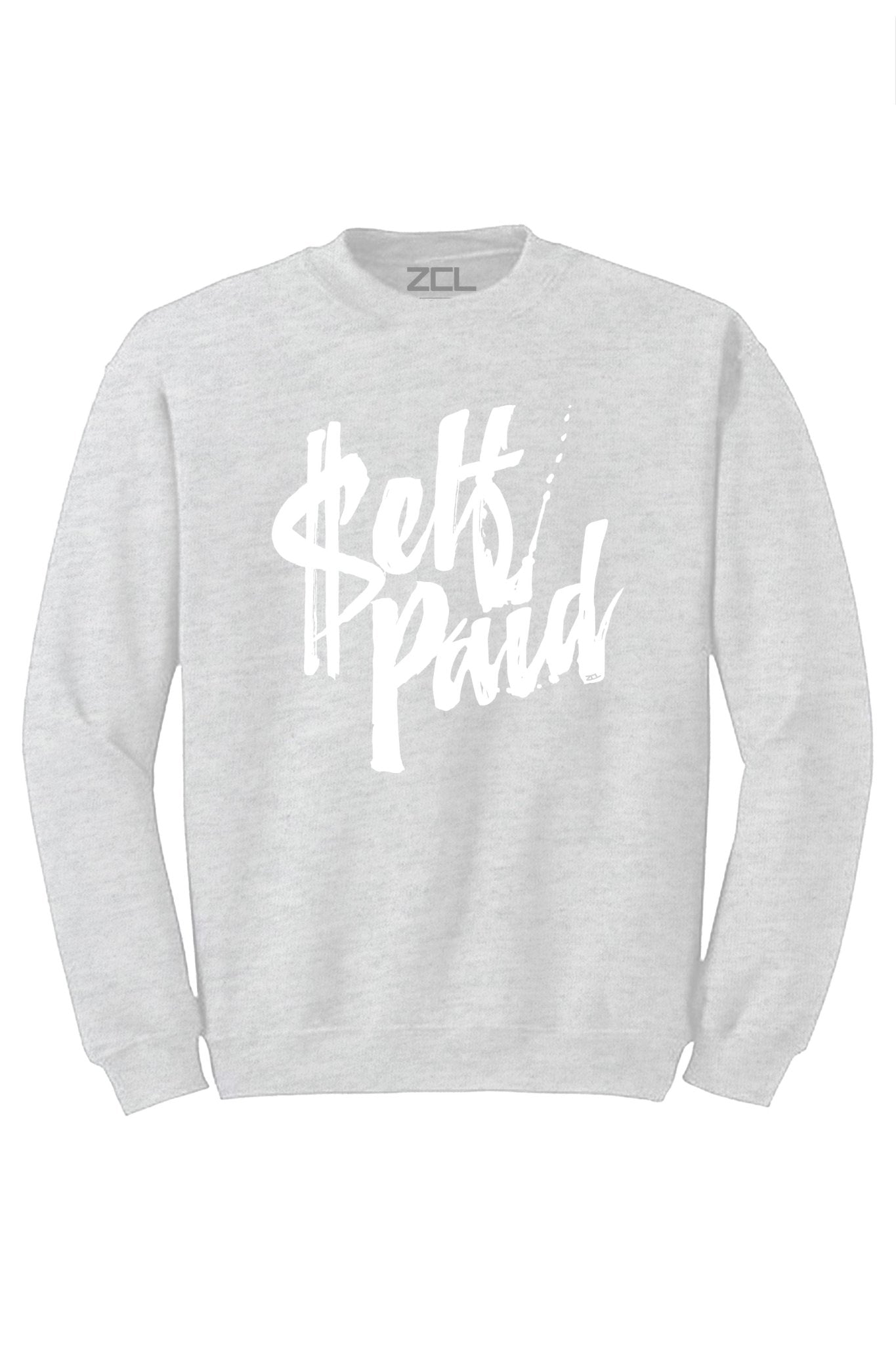 Self Paid Crewneck Sweatshirt (White Logo)