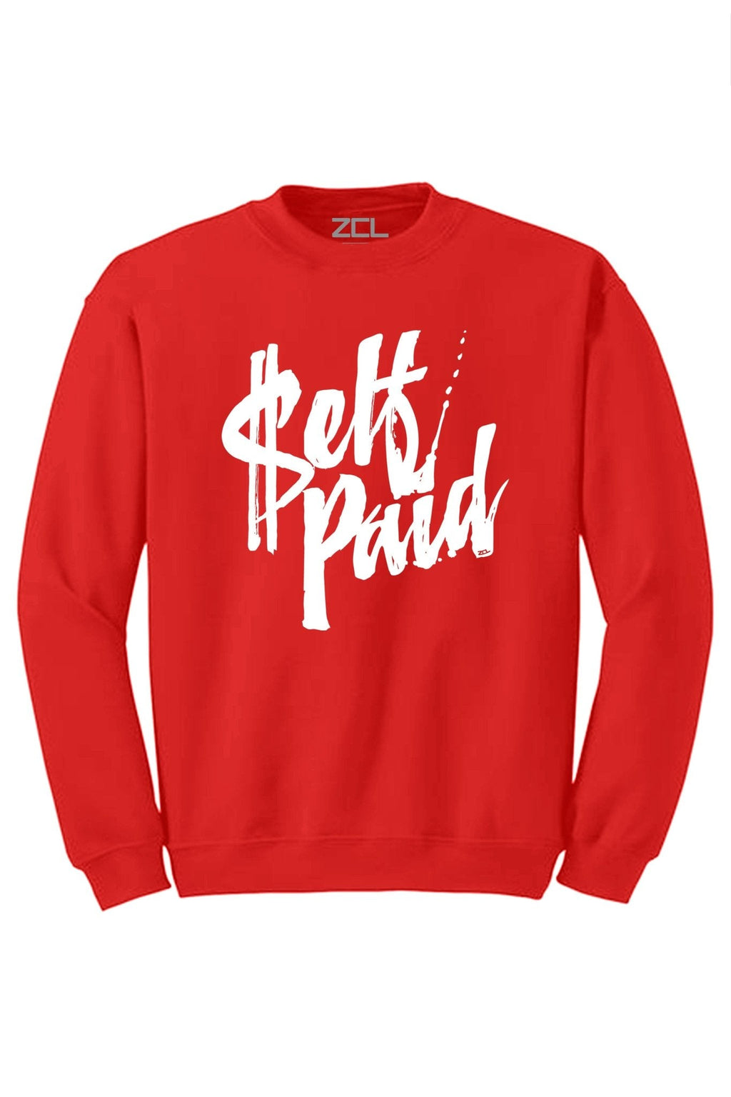 Self Paid Crewneck Sweatshirt (White Logo)