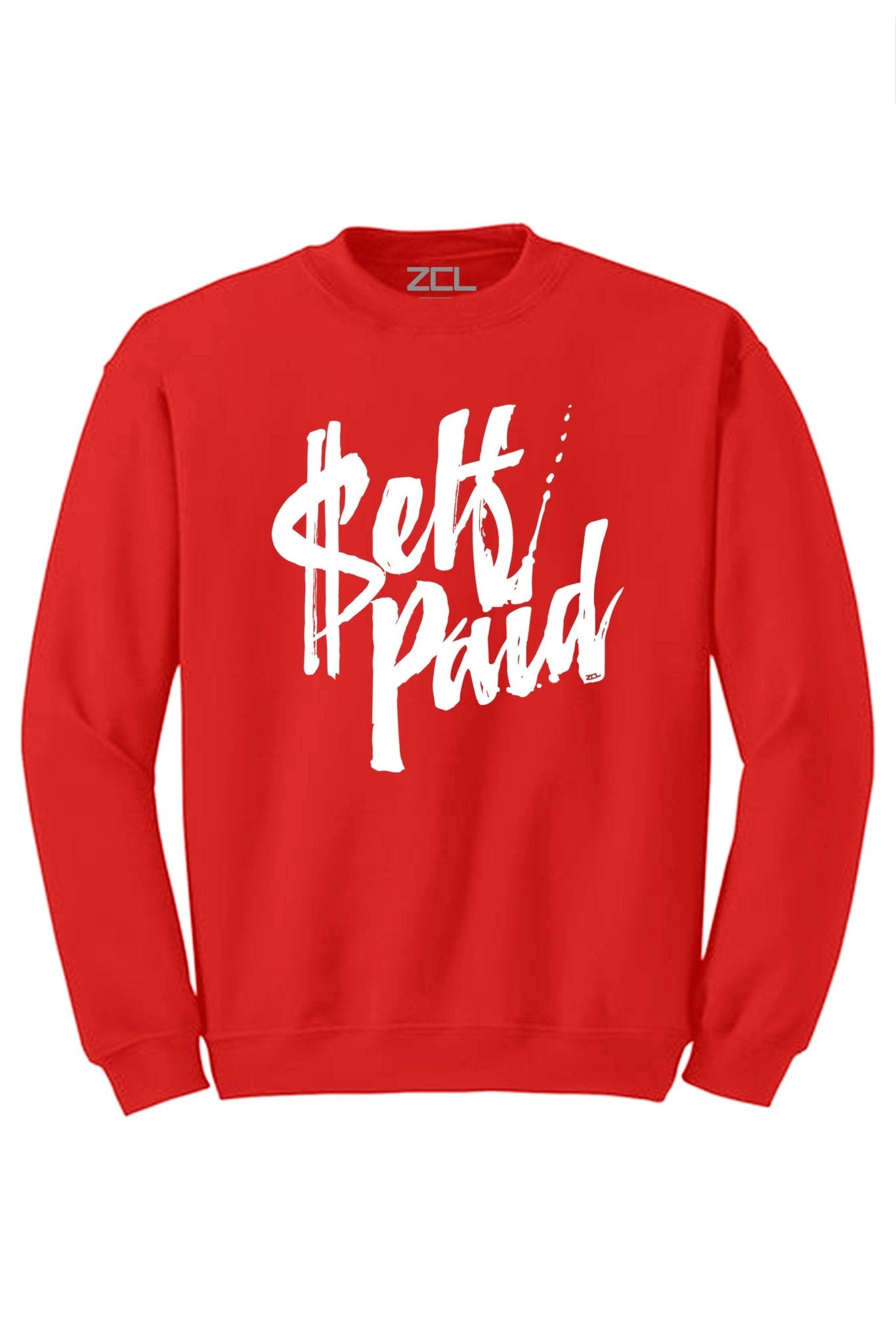 Self Paid Crewneck Sweatshirt (White Logo)